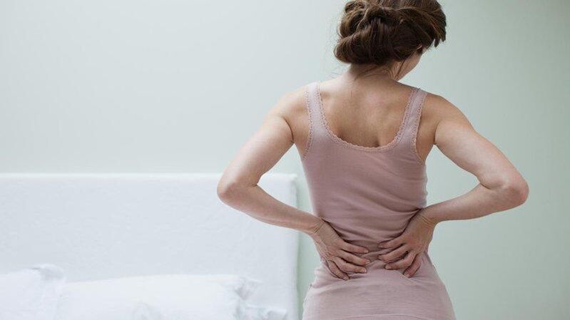 how to get rid of back pain in the crucifix